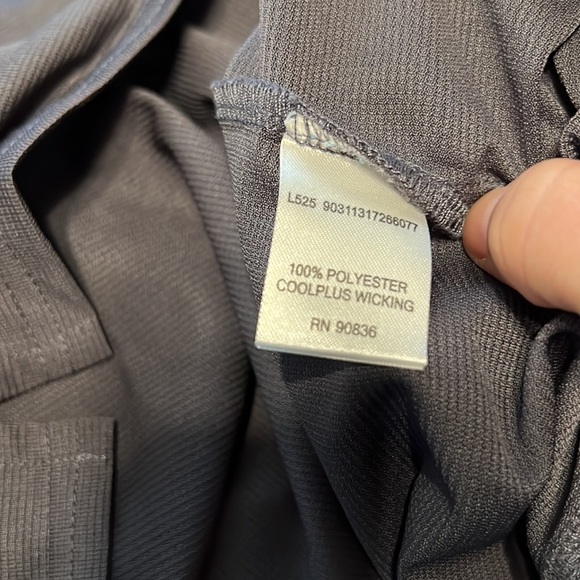 Moisture wicking work golf polo Ladies SZ Med - Picture 4 of 5